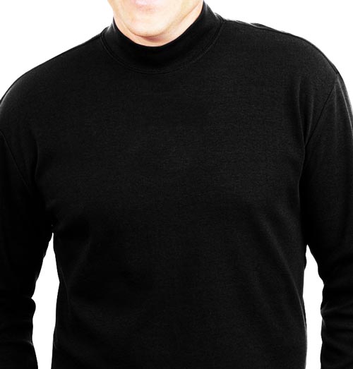 poleras negras para hombre